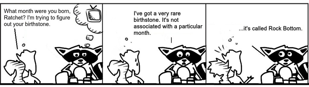 Ratchet & Spin Comic: Birthstone