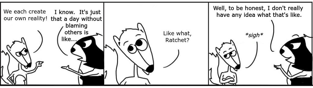 Ratchet & Spin: Blame