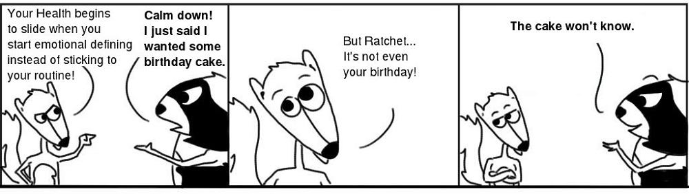 Ratchet & Spin: Cake