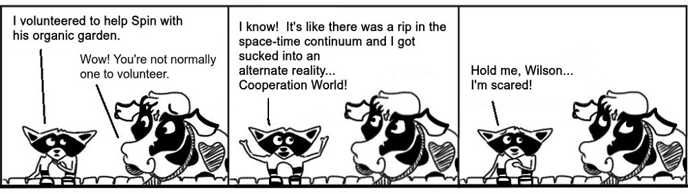 Ratchet & Spin: Cooperation
