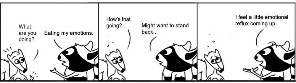 Ratchet & Spin Comic: Emotional Eating
