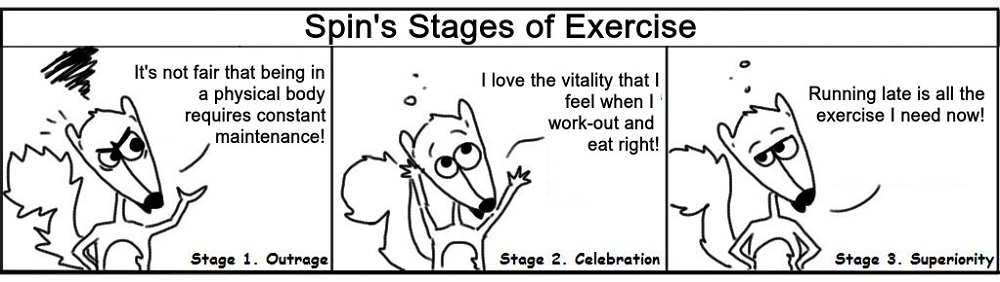 Ratchet & Spin: Exercise Stages