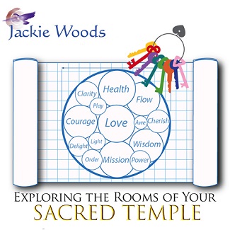 Exploring the Rooms of Your Sacred Temple by Jackie Woods.