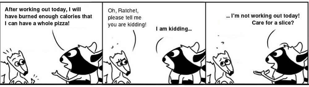 Ratchet & Spin: Kidding