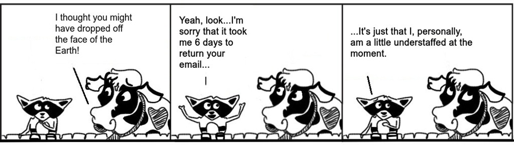 Ratchet & Spin Comic: Understaffed