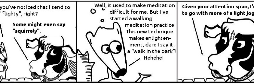 Ratchet & Spin: Walking Meditation